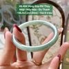 Vòng Đũa Phỉ Thúy Nếp - Nếp Hóa - Du Thanh ~56,5x7,2x7,5mm 26.494