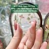 Nhẫn Ngọc Phỉ Thúy Băng - Lão - Bạch Nguyệt Quang ~15,2x6,2x3,8mm 5.171