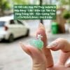39.100 Liên Hoa Phỉ Thuý Jadeite A - Nếp Băng - Lão - Đốm Lục Táo Cay - VT18K - KC Tấm ~ 11x16,6x5,8mm