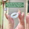 5.254 Nhẫn Phỉ Thuý Jadeite A - Nếp - Nếp Hoá - Bạch Nguyệt Quang ~16,2x6,4x3,5mm