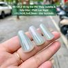 69.131.2 Vô Sự Bài Phỉ Thuý Jadeite A - Nếp Hoá - Phớt Lục Ngọt ~13,5x28,3x6,3mm