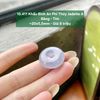Khấu Bình An Phỉ Thúy Jadeite Băng - Tím ~20x5,5mm 10.411