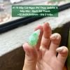 Bắp Cải Ngọc Phỉ Thúy Jadeite A Nếp Mịn - Bạch Đế Thanh ~12,9x246x8mm 41.15