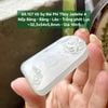 69.157 Vô Sự Bài Phỉ Thúy Jadeite A Nếp Băng Băng Lão Trắng phớt Lục ~32,3x54x5,8mm