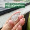 41.20 Bắp Cải Ngọc Phỉ Thúy Jadeite A Nếp Băng - Lão - Bạch Nguyệt Quang ~15,8x30,2x6,2mm