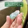 41.16 Bắp Cải Ngọc Phỉ Thúy Jadeite A Băng Lão - Hoa Bay Lam - ~16,6x30,2x10,8mm