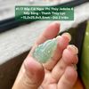 41.17 Bắp Cải Ngọc Phỉ Thúy Jadeite A Nếp Băng - Thanh Thủy Lục ~15,2x25,8x5,8mm