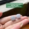 7.143 Lu Thống Hoa Văn Jadeite A Nếp Hóa Tím ~11,4x11,4mm