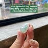 32.90 Tỳ Hưu Phỉ Thúy Jadeite A Nếp Băng Băng Hoa Bay Lam ~12,6x20,6x9,6mm