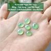 Mặt Ngọc Phỉ Thúy Băng - Cao Băng - Lục Táo Ngọt ~6,8x8,8 - 7,6x10,6x3,5mm 15.112
