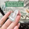Phật Bà Quan Âm Phỉ Thúy - Băng - Keo Thanh Thủy Lục ~19,5x33,6x3,8mm 30.164