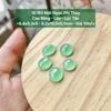 Mặt Ngọc Phỉ Thúy Cao Băng Lão Lục Táo  ~8,8x9,3x5 8,2x10,5x5,1mm 15.193