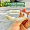 26.760 Vòng Hẹ Phỉ Thuý Jadeite A - Nếp Hoá - Nếp Băng - Đốm Hoàng Phỉ ~ 54,4x11,3x7,4mm