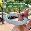26.771 Vòng Đũa Phỉ Thuý Jadeite A - Nếp Hoá - Thanh Thuỷ Lục ~54,1x10,1x9,9mm