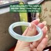 26.851 Vòng Đũa Phỉ Thuý Jadeite A - Nếp Hoá-  Băng - Thanh Thuỷ Lục ~ 49,7x8,3x8mm