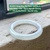 26.854 Vòng Đũa Phỉ Thuý Jadeite A - Nếp Băng - Lão - Bạch Nguyệt Quang ~ 51,5x10x10mm