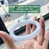 26.868* Vòng Đũa Phỉ Thuý Jadeite A - Nếp Hoá - Lão - Tím ~ 54,1x9,7x9,9mm