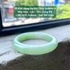 26.856 Vòng Hẹ Phỉ Thuý Jadeite A - Nếp Hoá - Lão - Phù Dung Đế ~ 55,7x12,7x9mm