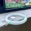 26.833x Vòng Đũa Phỉ Thuý Jadeite A - Nếp - Nếp Hoá - Hoa Bay Lục Táo ~ 53,3x8,5x8,3mm