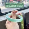 26.893*  Vòng Hẹ Phỉ Thuý Jadeite A - Nếp Hoá - Nếp Băng - Đốm Lục Cay ~ 53,9x10,6x6,6mm