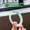 26.857 Vòng Đũa Phỉ Thuý Jadeite A - Nếp Hoá - Hoa Bay Lục ~ 52,8x8,9x8,8mm