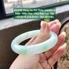 26.839 Vòng Hẹ Phỉ Thuý Jadeite A - Nếp - Nếp Hoá - Hoa Bay Lục Táo ~ 55,8x12,2x8,6mm