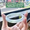 26.900 Vòng Hẹ Phỉ Thuý Jadeite A - Nếp Băng - Băng - Lão - Hoa Bay ~ 55,1x10x8mm