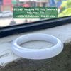 26.843* Vòng Hẹ Phỉ Thuý Jadeite A - Nếp Hoá - Tím ~ 59,5x12,2x9,1mm