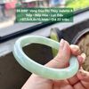 26.886* Vòng Đũa Phỉ Thuý Jadeite A - Nếp - Nếp Hoá - Lục Đậu ~ 57,5x9,8x10,1mm