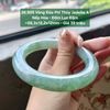 26.905 Vòng Đũa Phỉ Thuý Jadeite A - Nếp Hoá - Đốm Lục Đậm ~ 58,3x12,2x12mm