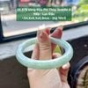 26.879 Vòng Đũa Phỉ Thuý Jadeite A - Nếp - Lục Đậu ~ 54,6x9,3x8,9mm