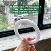 26.794 Vòng Đũa Phỉ Thuý Jadeite A - Nếp - Nếp Hoá - Xuân Tài ~ 55x9,9x9,6mm