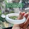 26.814 Vòng Hẹ Phỉ Thuý Jadeite A -Nếp Hoá - Nếp Băng - Lão Lam ~ 52,8x11,5x8,2mm