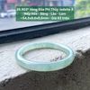 26.903* Vòng Đũa Phỉ Thuý Jadeite A - Nếp Hoá - Băng - Lão - Lam ~ 54,5x8,6x8,6mm