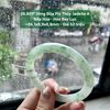 26.801* Vòng Đũa Phỉ Thuý Jadeite A - Nếp Hoá - Hoa Bay Lục ~ 56,1x8,9x8,9mm