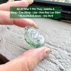 42.47 Như Ý Phỉ Thuý Jadeite A - Băng - Cao Băng - Lão - Hoa Bay Lục Đậm ~19,4x29,6x5,4mm