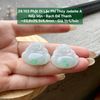 29.103 Phật Di Lặc Phỉ Thuý Jadeite A - Nếp Mịn - Bạch Đế Thanh ~ 23,6x25,3x5,4mm