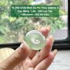 10.392 Khấu Bình An Phỉ Thuý Jadeite A - Cao Băng - Lão - Vân Lục Táo ~ 28x5mm
