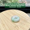 10.376 Khấu Bình An Phỉ Thuý Jadeite A - Nếp Hoá - Nếp Băng - Bạch Đế Thanh ~ 22,5x4,3mm