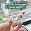 10.401 Khấu Bình An Phỉ Thuý Jadeite A - Cao Băng - Lão - Hoa Bay Lục Đậm ~ 25,6x5mm