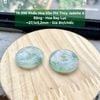 10.396 Khấu Bình An Phỉ Thuý Jadeite A - Băng - Hoa Bay Lục ~ 27,1x5,2mm