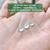 Mặt Ngọc Phỉ Thúy Cao Băng - Thanh Thủy Lục ~5,5x6,6 - 6,8x6,8x3,5mm 16.133