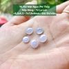 Mặt Ngọc Phỉ Thúy Nếp Băng - Tử La Lan ~6,5x6,5 - 7x7,8x4mm 16.152