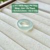 Nhẫn Ngọc Phỉ Thuý  Băng - Keo - Du Thanh ~15x5,6x3,5mm 5.157.1