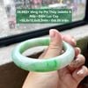 26.862x Vòng Hẹ Phỉ Thuý Jadeite A -  Nếp - Đốm Lục Cay ~ 55,8x12,6x9,3mm