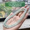 14.937 Chuỗi Quấn Phỉ Thuý Jadeite A - Băng - Lão - Hoa Bay Lam ~ 5,7mm