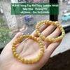14.940 Vòng Tay Phỉ Thuý Jadeite A - Nếp Hoá - Hoàng Phỉ ~ 6,8mm