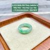 5.210 Nhẫn Phỉ Thuý Jadeite A - Nếp Hoá - Hoa Bay Lục Táo ~17,3x5,8x4,2mm