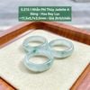 5.213.1 Nhẫn Phỉ Thuý Jadeite A Băng - Hoa Bay Lục ~17,3x5,7x3,5mm