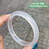 Vòng Hẹ Ngọc Tuỷ Chalcedony Bạch Nguyệt Quang ~52,9x8,6x6,4mm 97.158